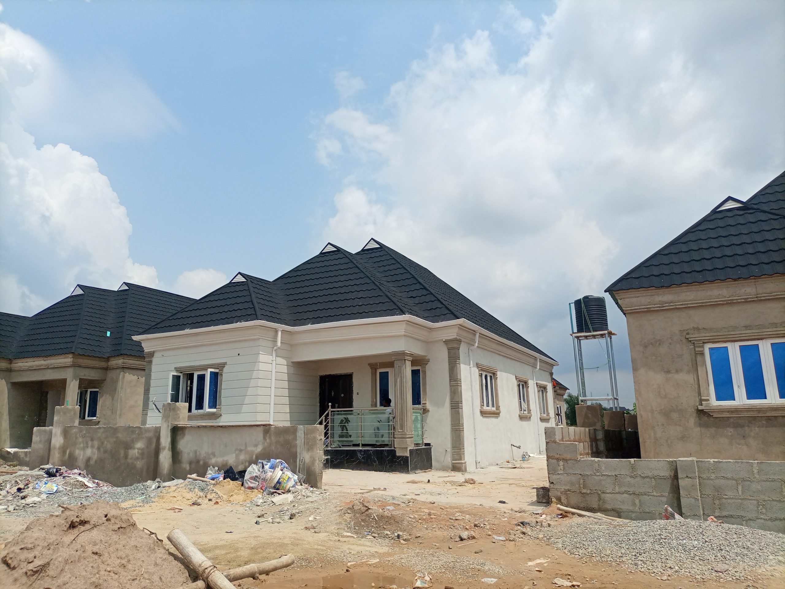 3 Bedroom Painted Detached Bungalow with monthly installment for sale in Command, Ipaja