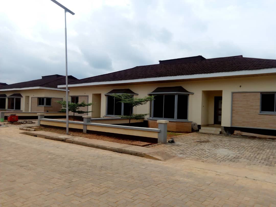 3 bedroom Bungalow for sale with Maid's room, green area and compound space at TA Gardens, Warewa Arepo,after Ojodu Berger, Lagos with 18 months installment payment