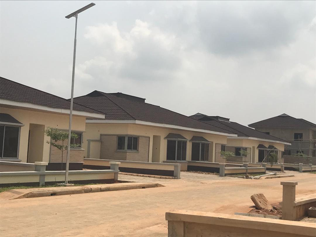 Buy a 3 or 4 bedroom bungalow with BQ at TA Gardens, Arepo after Berger, Lagos, with 18 months installment plan, interest free