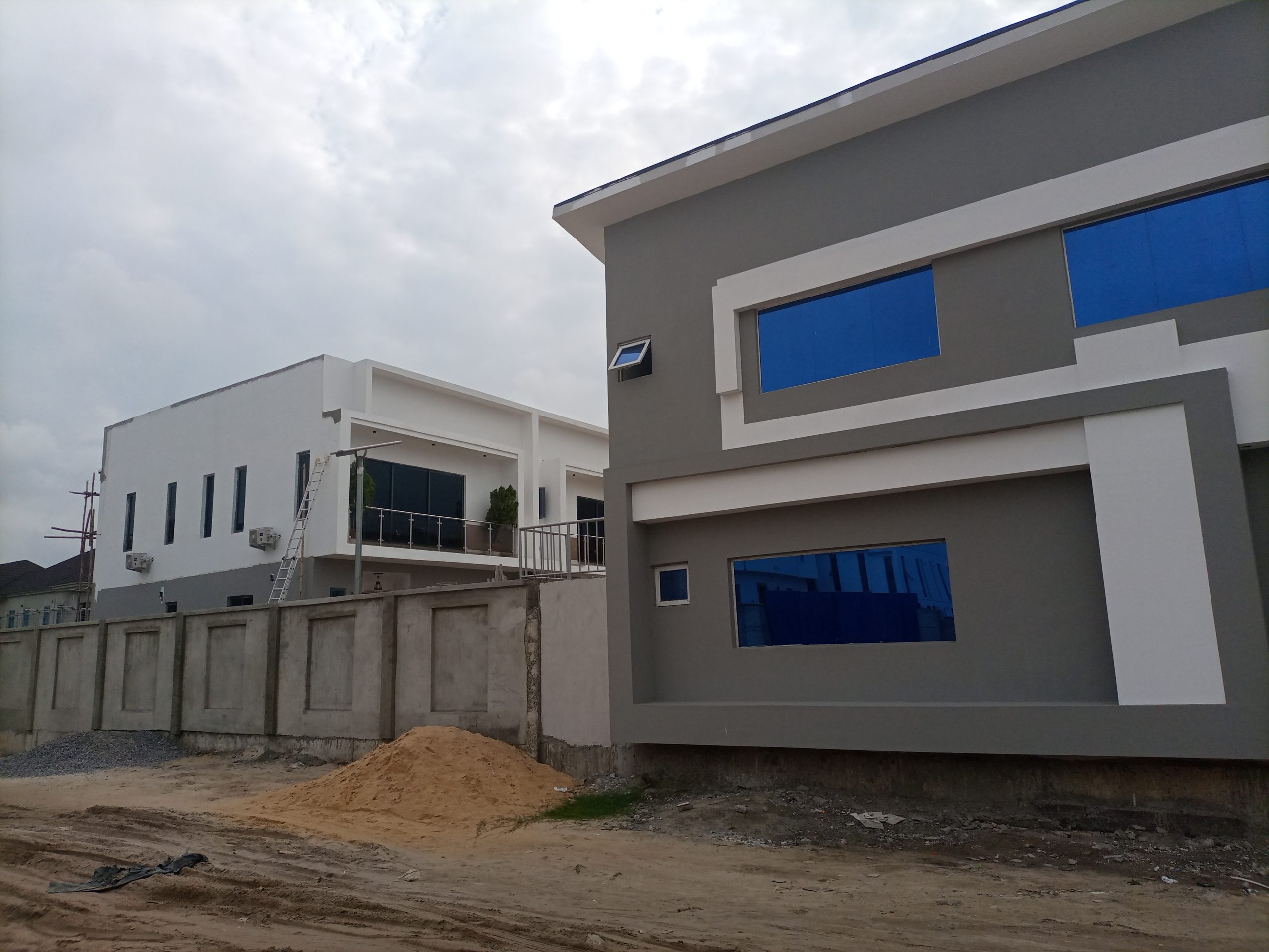 Gate House and Welcome Center of Ambiance Estate, Ajah with 2 and 4 Bedroom Duplex For Sale with installment payment